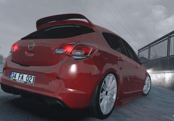 Opel Astra J version 2.3.1 for Euro Truck Simulator 2 (v1.43.x)