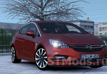 Opel Astra K version 2.2.1 for Euro Truck Simulator 2 (v1.46.x, 1.47.x)