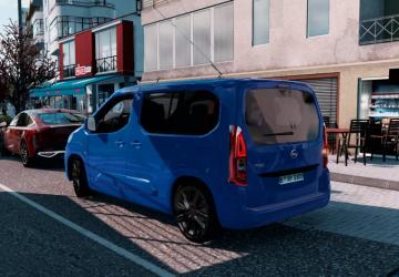 Opel Combo 2023 version 1.4 for Euro Truck Simulator 2 (v1.54.x)