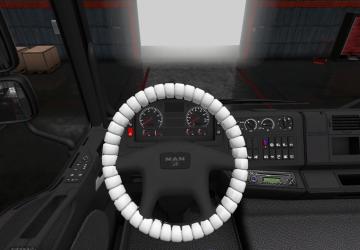 MAN TGA Steering Wheel Cover version 1.0 for Euro Truck Simulator 2 (v1.35.x, - 1.39.x)