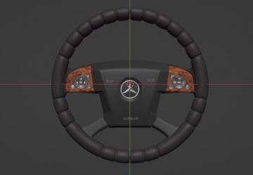 Mercedes Benz Actros MP4 Steering Wheel Cover v1.0 for Euro Truck Simulator 2