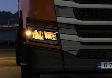 Orange Light Pack version 1.0 for Euro Truck Simulator 2 (v1.41.x, - 1.43.x)