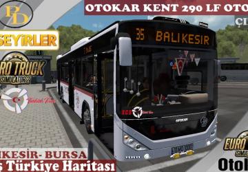 Otokar Kent 290 LF version 1.0 for Euro Truck Simulator 2 (v1.39.x)