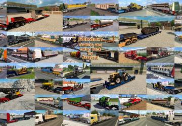 Overweight Trailers and Cargo Pack version 10.5 for Euro Truck Simulator 2 (v1.43.x)