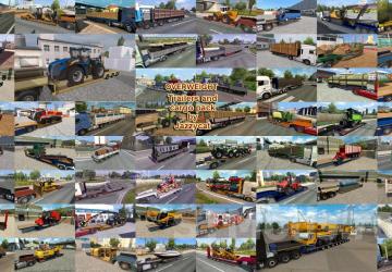 Overweight Trailers and Cargo Pack version 11.5.1 for Euro Truck Simulator 2 (v1.47.x)