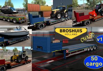 Ownable Trailer Broshuis version 1.2.9 for Euro Truck Simulator 2 (v1.43.x)