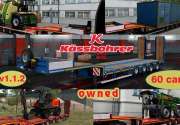 Оwnable trailer Kassbohrer LB4E version 1.1.9 for Euro Truck Simulator 2 (v1.43.x)