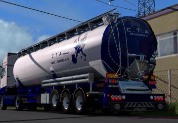 Feldbinder KIP Trailer Pack version 2.0 (09.12.21) for Euro Truck Simulator 2 (v1.42.x, 1.43.x)