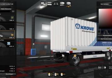 Owned Trailer Lafette version 1.0 for Euro Truck Simulator 2 (v1.33.x, - 1.35.x)