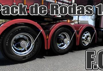 Pack de Rodas version 1.2 for Euro Truck Simulator 2 (v1.46.x)