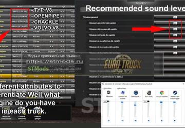 Pack Powerful engines + gearboxes version 15.2 for Euro Truck Simulator 2 (v1.49.x)