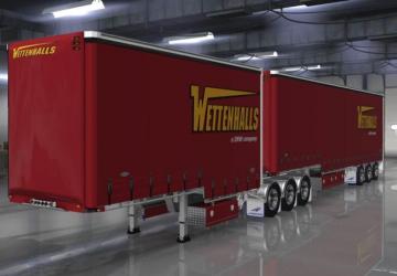 Pack Skins For TSA Drop Trailers version 1.0 for Euro Truck Simulator 2 (v1.35.x, - 1.37.x)