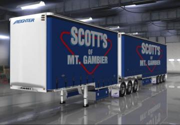 Pack Skins For TSA Drop Trailers version 1.0 for Euro Truck Simulator 2 (v1.35.x, - 1.37.x)