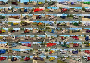 Painted BDF Traffic Pack version 15.6.7 for Euro Truck Simulator 2 (v1.54.x)