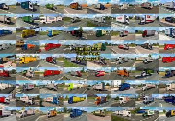 Painted BDF Traffic Pack version 11.6 for Euro Truck Simulator 2 (v1.43.x)
