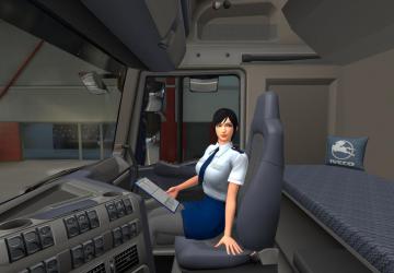 Interiors Pack for Default Trucks version 1.0 for Euro Truck Simulator 2 (v1.40-1.48)