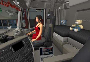 Interiors Pack for Default Trucks version 1.0 for Euro Truck Simulator 2 (v1.40-1.48)