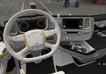 Scania S 2016 Interior Pack version 1.0.2 for Euro Truck Simulator 2 (v1.42.x, 1.43.x)