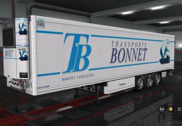 Pack of 7 Skins for Krone Trailer version 1.0 for Euro Truck Simulator 2 (v1.32.x, - 1.35.x)