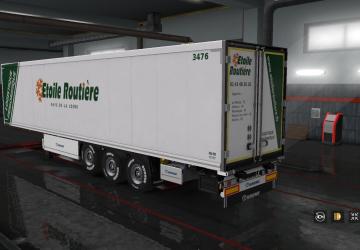 Pack of 7 Skins for Krone Trailer version 1.0 for Euro Truck Simulator 2 (v1.32.x, - 1.35.x)