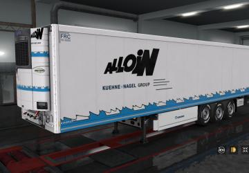 Pack of 7 Skins for Krone Trailer version 1.0 for Euro Truck Simulator 2 (v1.32.x, - 1.35.x)