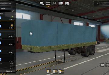 ODAZ trailer pack version 1.1 for Euro Truck Simulator 2 (v1.45.x, 1.46.x)