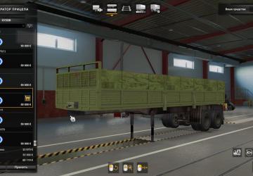 ODAZ trailer pack version 1.1 for Euro Truck Simulator 2 (v1.45.x, 1.46.x)