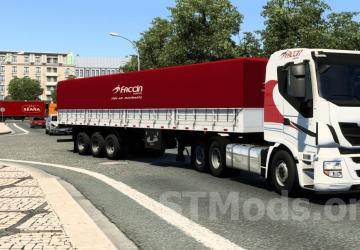 Pack Reboques Brasileiros version 1.6 for Euro Truck Simulator 2 (v1.45.x)