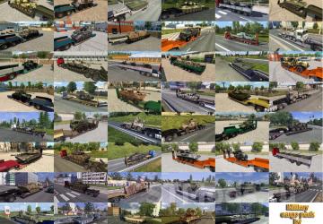 Military Cargo Pack version 6.7.2 for Euro Truck Simulator 2 (v1.48.x)