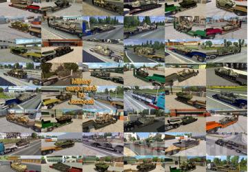 Military Cargo Pack version 6.7 for Euro Truck Simulator 2 (v1.47.x)