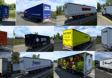 Traffic Trailer Pack version 4.0 for Euro Truck Simulator 2 (v1.43.x)