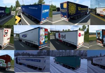 Traffic Trailer Pack version 4.0 for Euro Truck Simulator 2 (v1.43.x)