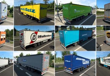 Traffic Trailer Pack version 4.0 for Euro Truck Simulator 2 (v1.43.x)
