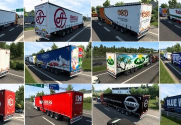 Traffic Trailer Pack version 4.0 for Euro Truck Simulator 2 (v1.43.x)