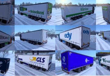 Traffic Trailer Pack version 4.0 for Euro Truck Simulator 2 (v1.43.x)