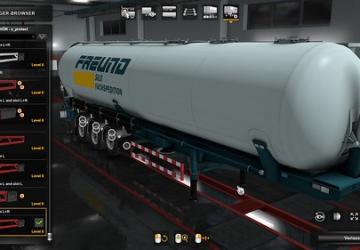 Feldbinder KIP Trailer Skin Pack version 1.0 for Euro Truck Simulator 2 (v1.35.x, - 1.43.x)