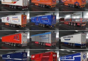 Custom Trailer Skin Pack version 1.0 for Euro Truck Simulator 2 (v1.37.x)