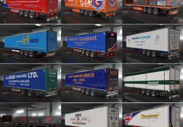 Custom Trailer Skin Pack version 1.0 for Euro Truck Simulator 2 (v1.37.x)