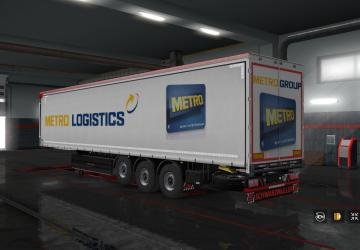 Schwarzmüller Trailer Skin Pack version 1.0 for Euro Truck Simulator 2 (v1.35.x)