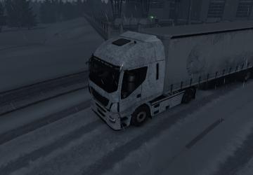 Invasion Skin Pack for DAF 95 ATI, Iveco Hi-Way, and Trailer v1.0 for Euro Truck Simulator 2 (v1.35.x, 1.36.x)
