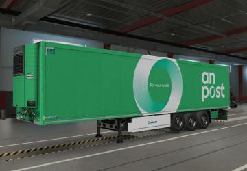 Mail Service Skin Pack for Krone DLC Trailers v1.0 for Euro Truck Simulator 2 (v1.42.x - 1.45.x)