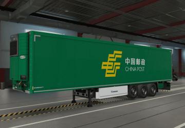 Mail Service Skin Pack for Krone DLC Trailers v1.0 for Euro Truck Simulator 2 (v1.42.x - 1.45.x)