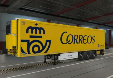 Mail Service Skin Pack for Krone DLC Trailers v1.0 for Euro Truck Simulator 2 (v1.42.x - 1.45.x)