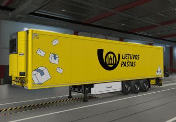 Mail Service Skin Pack for Krone DLC Trailers v1.0 for Euro Truck Simulator 2 (v1.42.x - 1.45.x)
