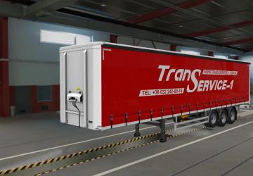 Ukrainian Company Skin Pack for Own Trailer by Mr.Fox v1.2 for Euro Truck Simulator 2 (v1.32.x - 1.41.x)