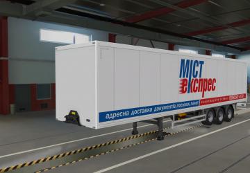 Ukrainian Company Skin Pack for Own Trailer by Mr.Fox v1.2 for Euro Truck Simulator 2 (v1.32.x - 1.41.x)