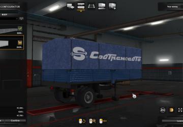 ODAZ and GKB Trailer Pack version 1.0 for Euro Truck Simulator 2 (v1.35.x, 1.36.x)