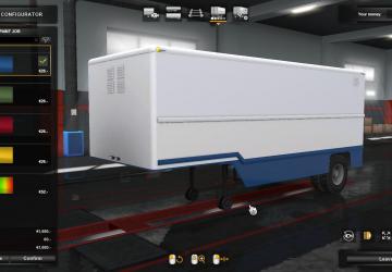 ODAZ and GKB Trailer Pack version 1.0 for Euro Truck Simulator 2 (v1.35.x, 1.36.x)