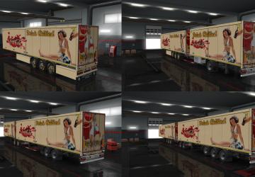 Coca-Cola RETRO Skin Pack version 1.0 for Euro Truck Simulator 2 (v1.34.x, 1.35.x)