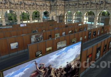 Paris Map 1:1 version 1.2.3.54 for Euro Truck Simulator 2 (v1.54.x)